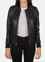 Bliss Black Leather Jacket