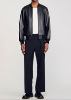 Classic Black Leather Jacket