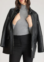 Black Longer Jacket