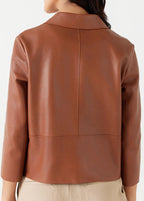 Monaco Leather Blazer