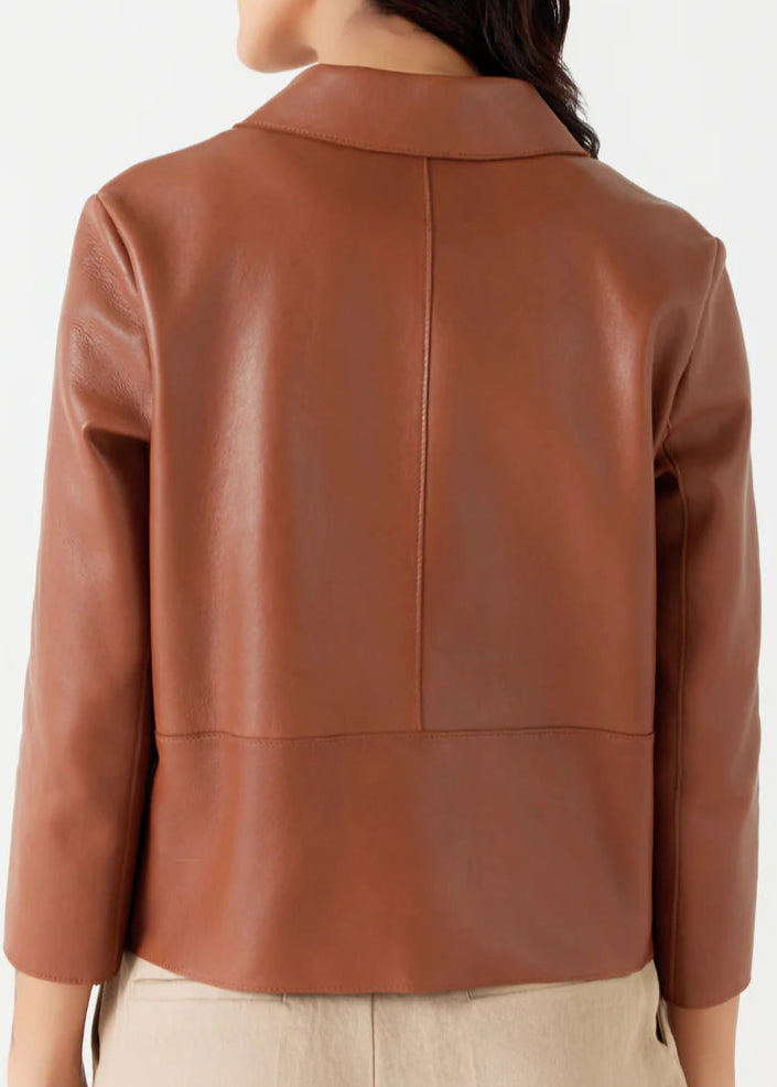 Monaco Leather Blazer