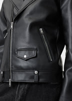 Desserto Leather Biker Jacket