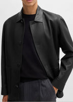 Leather Black Jacket