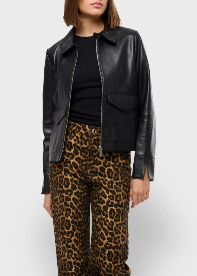 Leather Jacket Black