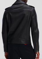 Leather Black Biker Jacket