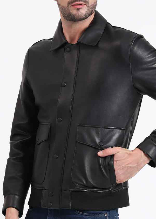 Preimium Black Leather Jacket