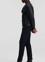 Leather Black Biker Jacket