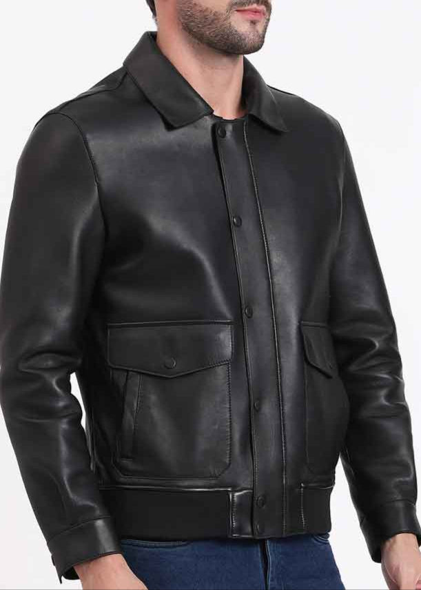 Preimium Black Leather Jacket