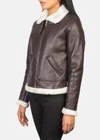 Shearling Brown Leather Jacket