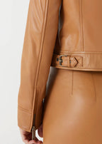 Caramel Leather Jacket