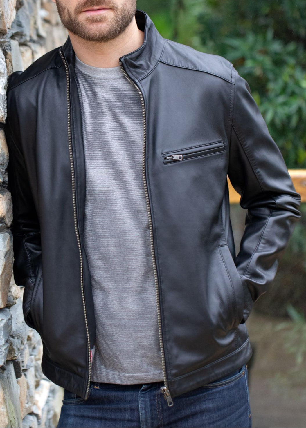 Black Leather Jacket 